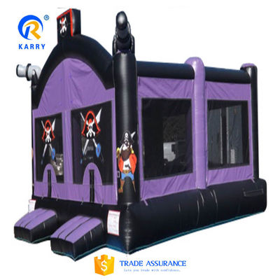 Château traditionnel en PVC gonflable, amusant, ville glissante, sautant