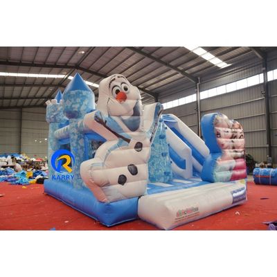 Unisexe Karry drôle Princesse gonflable Château Bounce Château pour OEM Frozen Bounce House