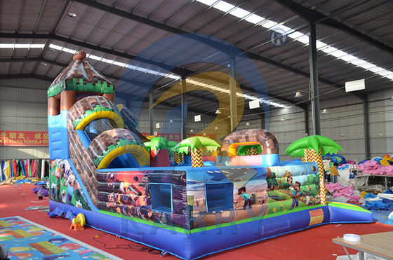 CE souffleur et accessoires de réparation inclus jeux gonflables de haut maison de rebond pour les enfants