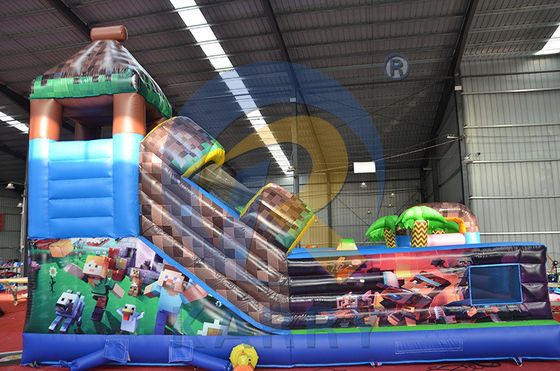 CE souffleur et accessoires de réparation inclus jeux gonflables de haut maison de rebond pour les enfants