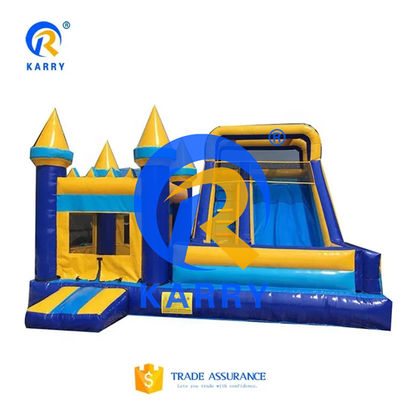 Commercial gonflable glissière mini château combo avec des kits de réparation et des événements de fête
