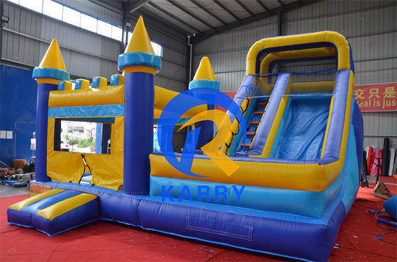 Commercial gonflable glissière mini château combo avec des kits de réparation et des événements de fête