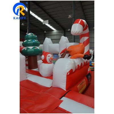 Un gardien gonflable de Noël avec glissement révolutionne votre entreprise de location de soirées