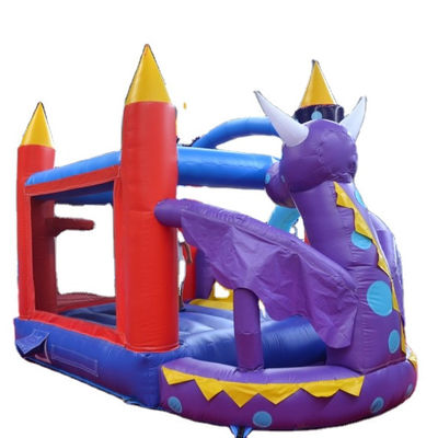 Nouveau modèle commercial mini violet, petit monstre, château gonflable