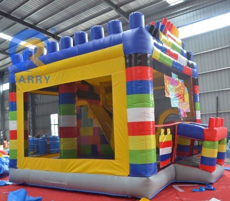 Lieu de location commercial Ceinture de marche lunaire Lit gonflable avec blocs de construction
