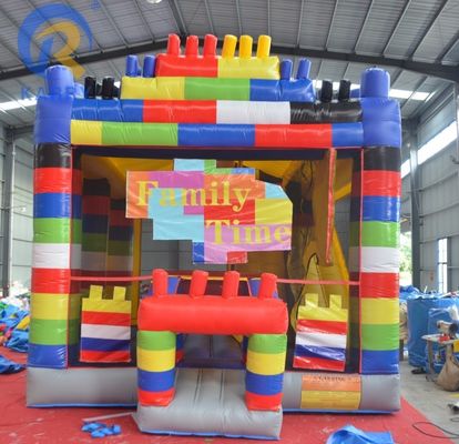 Lieu de location commercial Ceinture de marche lunaire Lit gonflable avec blocs de construction