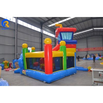 CH Party Jumpers Bounce House gonflable Bouncer avec glissière et piscine à billes Taille personnalisée