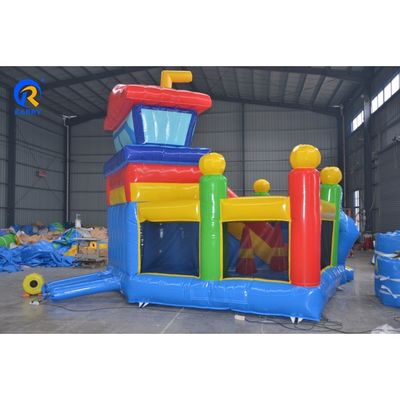 CH Party Jumpers Bounce House gonflable Bouncer avec glissière et piscine à billes Taille personnalisée