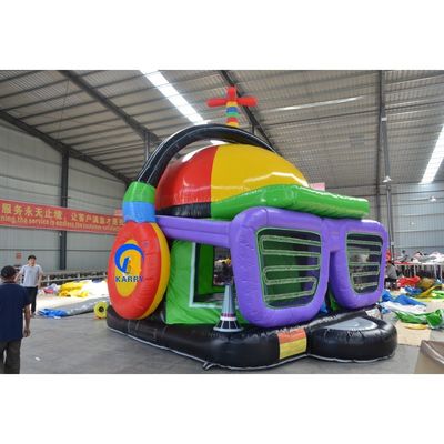 Maison de la musique Bouncer gonflable Disco Dome sautant château gonflable pour la location de fête