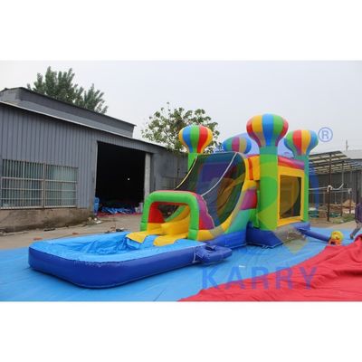 Combinaison de toboggans gonflables pour la fête et le plaisir
