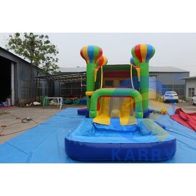 Combinaison de toboggans gonflables pour la fête et le plaisir