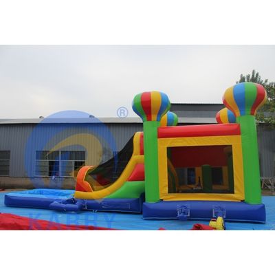 Combinaison de toboggans gonflables pour la fête et le plaisir