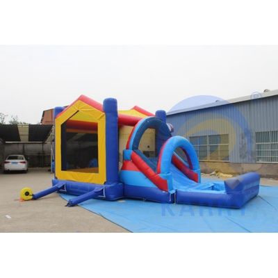 Le parc d'attractions de basket-ball en PVC portable Jumping Bouncy Castle avec glissement 14 ans