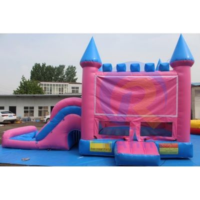 Bouncer gonflable en PVC jaune Karry avec glissement Commercial Combo Jumping Castle