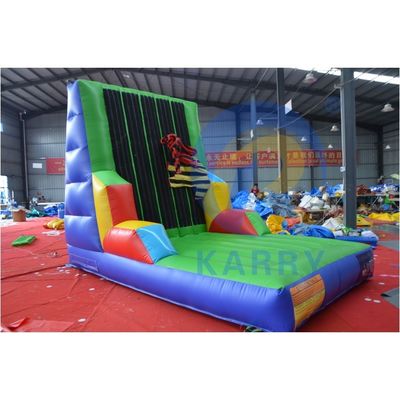 Commercial Adultes PVC gonflable collant mur d'escalade pour les jeux sportifs interactifs