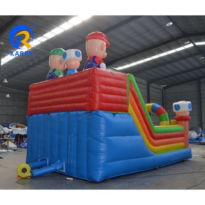 Location commerciale à bas prix 2023 Design Mario Cartoon Château gonflable