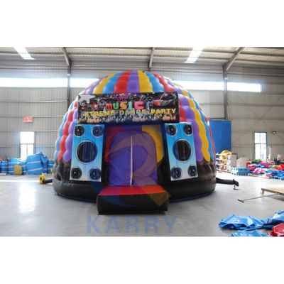 Disco de danse neutre par rapport au sexe Dome Bounce House Xtreme Dance Party Jumping Jumper