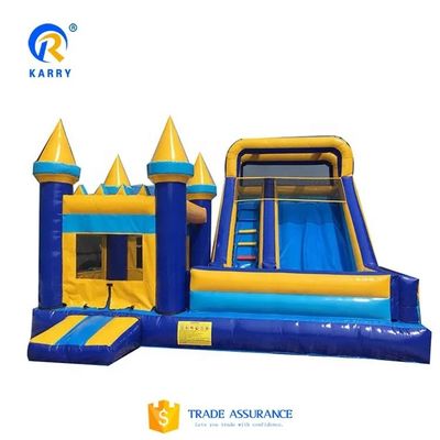 Ensemble de soirée sur mesure Château gonflable Moon Bounce House Glissière d'eau Combo Unisexe Sexe