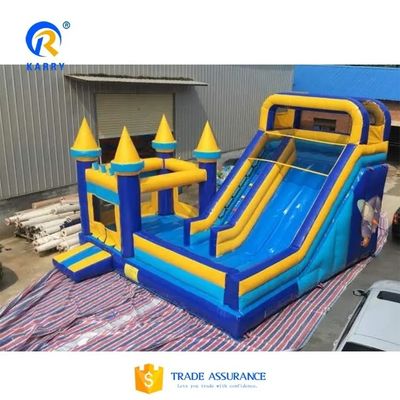 Ensemble de soirée sur mesure Château gonflable Moon Bounce House Glissière d'eau Combo Unisexe Sexe