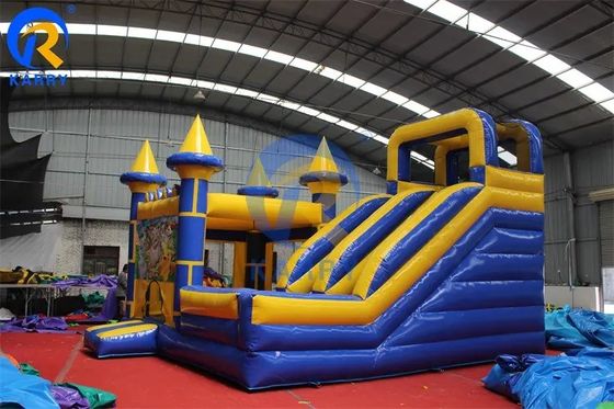 Ensemble de soirée sur mesure Château gonflable Moon Bounce House Glissière d'eau Combo Unisexe Sexe