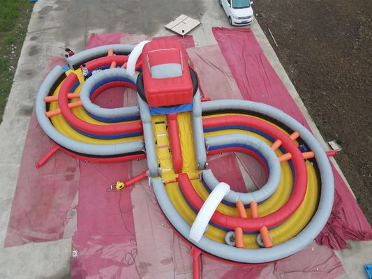 CE souffleur et accessoires de réparation inclus parc aquatique gonflable d'été sur mesure