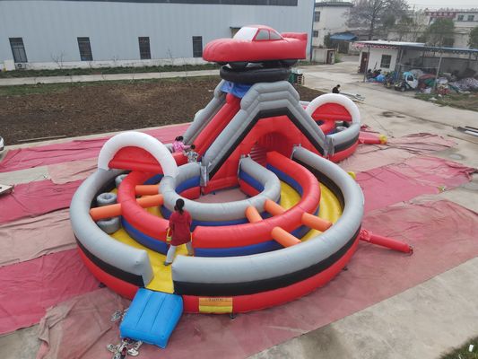 CE souffleur et accessoires de réparation inclus parc aquatique gonflable d'été sur mesure