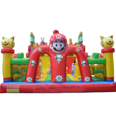 Portable Commercial Bouncer gonflable Saut à l'air Château Design Mario Parc de jeux