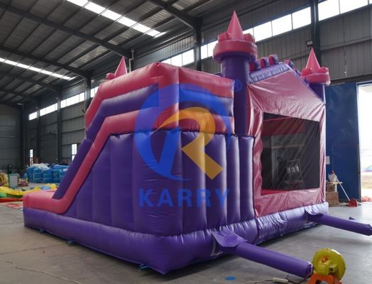 14 ans de fête d'anniversaire en PVC Château gonflable à saut avec diapositive 5*5m et accessoires
