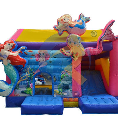 Blower Design Sirène Bouncer Slide Combo 2023 Commercial maison gonflable à rebond