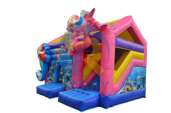 Blower Design Sirène Bouncer Slide Combo 2023 Commercial maison gonflable à rebond