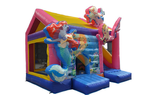 Blower Design Sirène Bouncer Slide Combo 2023 Commercial maison gonflable à rebond