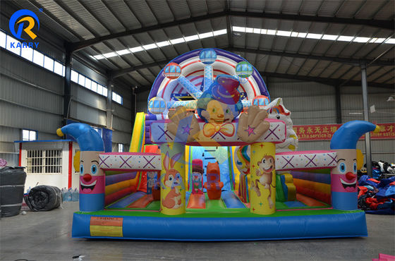 Couleur personnalisée Unisexe gonflable roue de Ferris Trampoline de château rebondissant pour le commerce