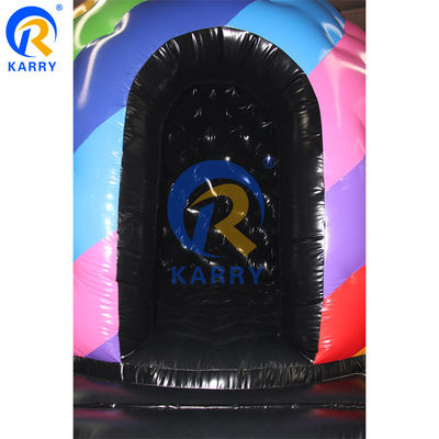 Commercial Kid Trampoline Disco Dome Château gonflable avec musique légère