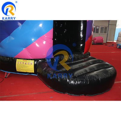 Commercial Kid Trampoline Disco Dome Château gonflable avec musique légère