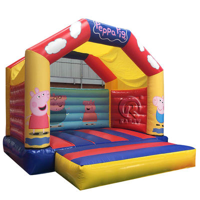 Mini maison gonflable en PVC Château gonflable avec les personnages de dessins animés préférés des enfants