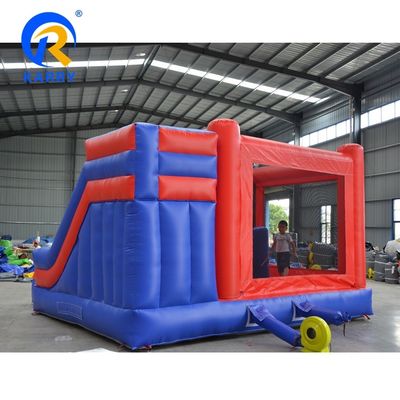 Unisexe PVC gonflable Spiderman Commercial Bounce House avec souffleur de diapositive inclus