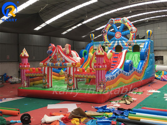 Grande roue de ferris en PVC gonflable Fun City Un incontournable pour les amateurs de bounce house