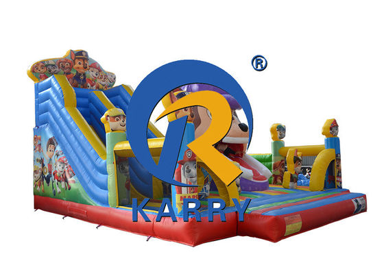 Fête bounce house combo gonflable bouncer glisse avec le château de saut de glisse et des kits de réparation