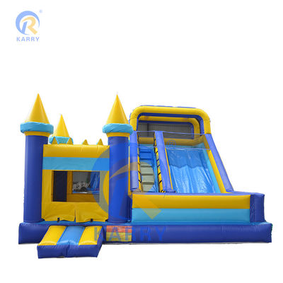 Caractéristiques PORTABLE 2022 Terrain de jeux en plein air Grand toboggan avec maison gonflable