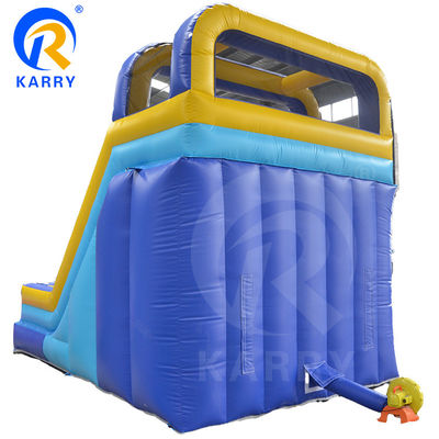 Caractéristiques PORTABLE 2022 Terrain de jeux en plein air Grand toboggan avec maison gonflable