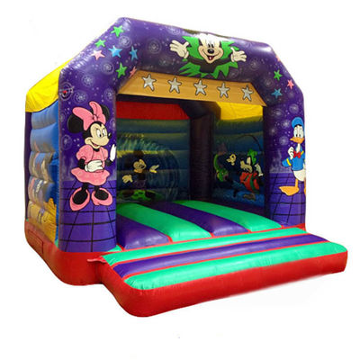 Couleur Minnie Mouse château gonflable sautant sauteur dessin animé maison sautante