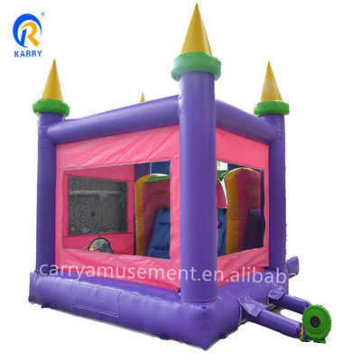 Double toboggan et saut en piscine PVC maison gonflable pour le jeu en plein air
