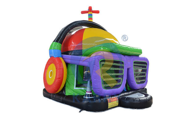 Unisexe terrain de jeux musique gonflable disco sautant château gonflable pour les enfants et les adultes