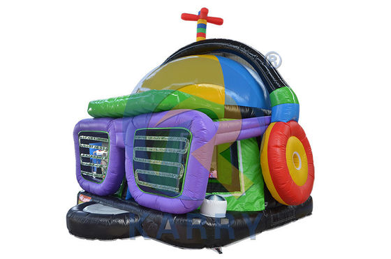 Unisexe terrain de jeux musique gonflable disco sautant château gonflable pour les enfants et les adultes