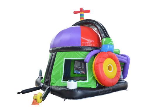 Unisexe terrain de jeux musique gonflable disco sautant château gonflable pour les enfants et les adultes