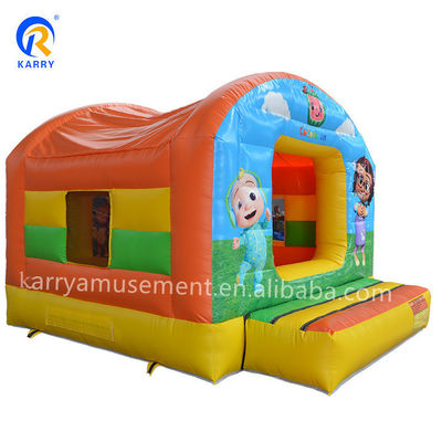 Fête de divertissement en plein air maison gonflable bouncer bouncer combo avec couleur personnalisée