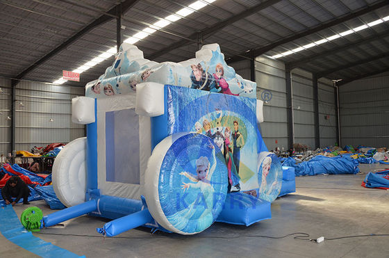 Portable Princess inflatable Chariot Château Combo Slide pour les enfants et les adultes à un prix abordable