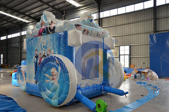 Portable Princess inflatable Chariot Château Combo Slide pour les enfants et les adultes à un prix abordable