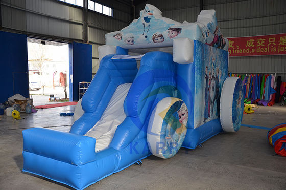 Portable Princess inflatable Chariot Château Combo Slide pour les enfants et les adultes à un prix abordable