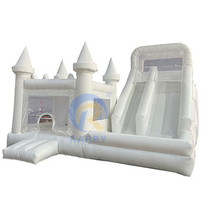 Service OEM professionnel Fête de mariage Château gonflable de qualité commerciale